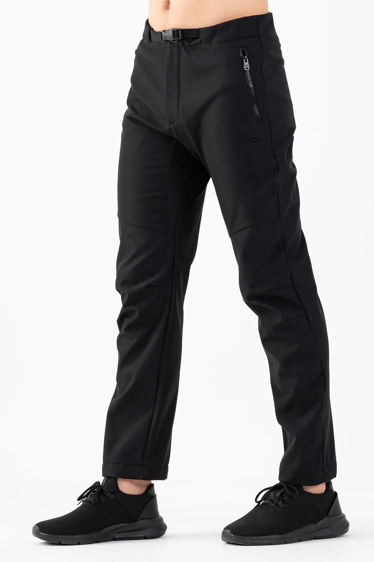 Maraton Regular Erkek Düz Paça Siyah- Pantolon - 5