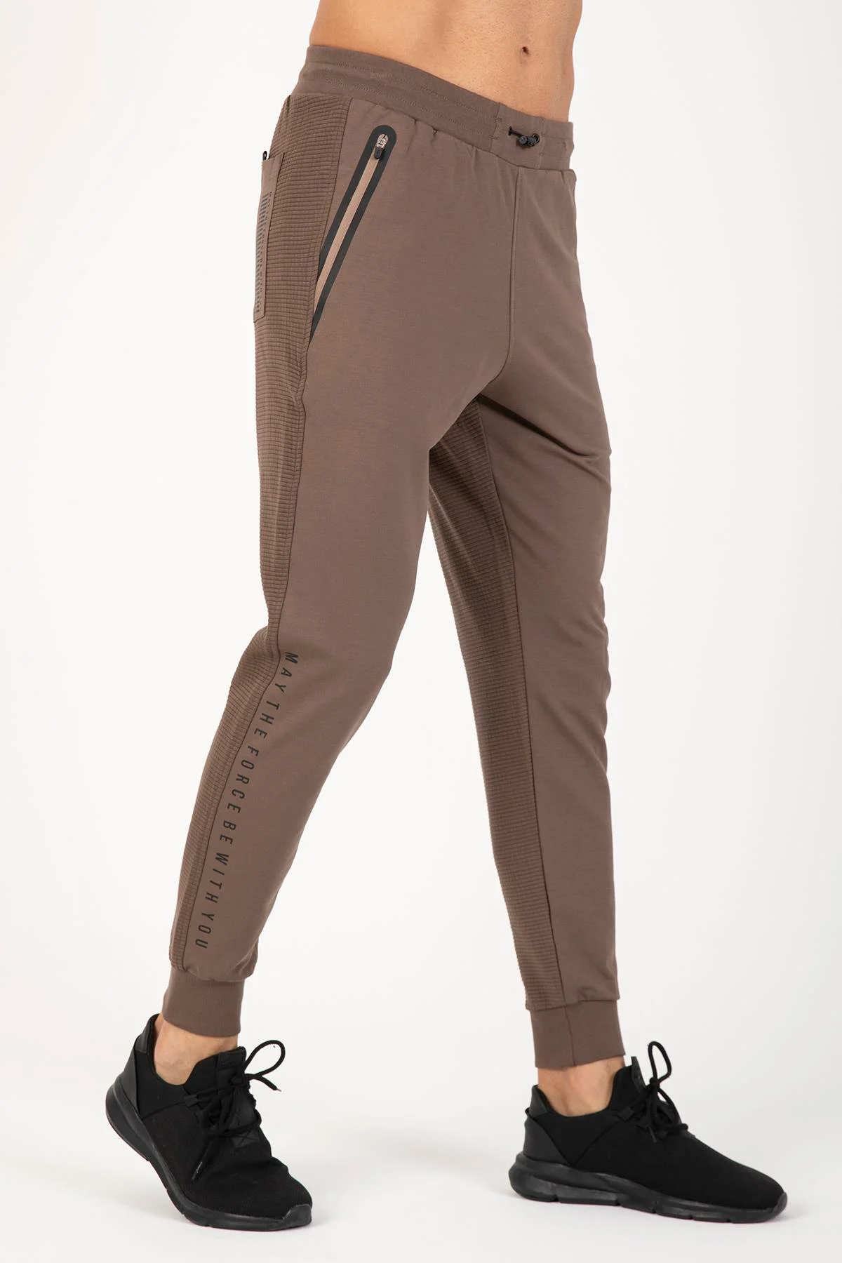 Maraton Regular Erkek Kakao Eşofman Altı - 3