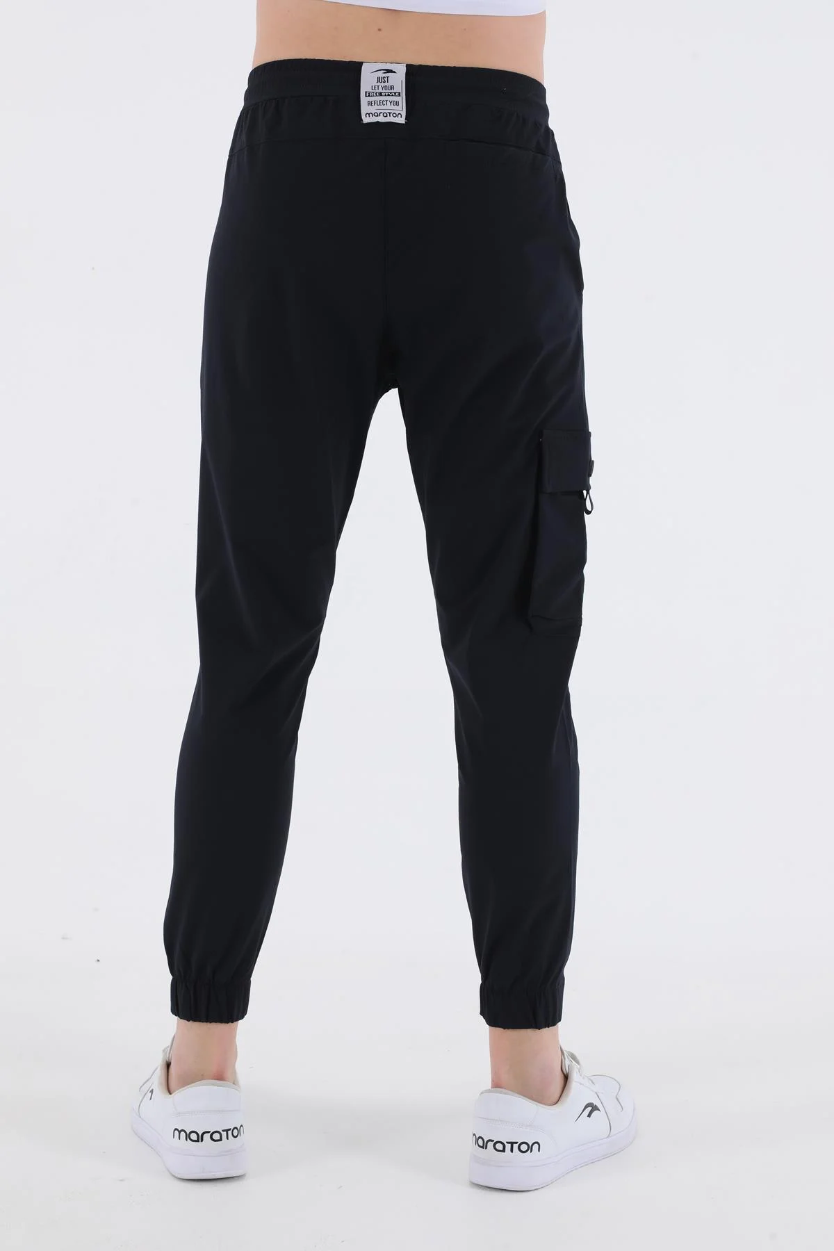 Maraton Regular Erkek Lastik Paça Lacivert Pantolon - 3