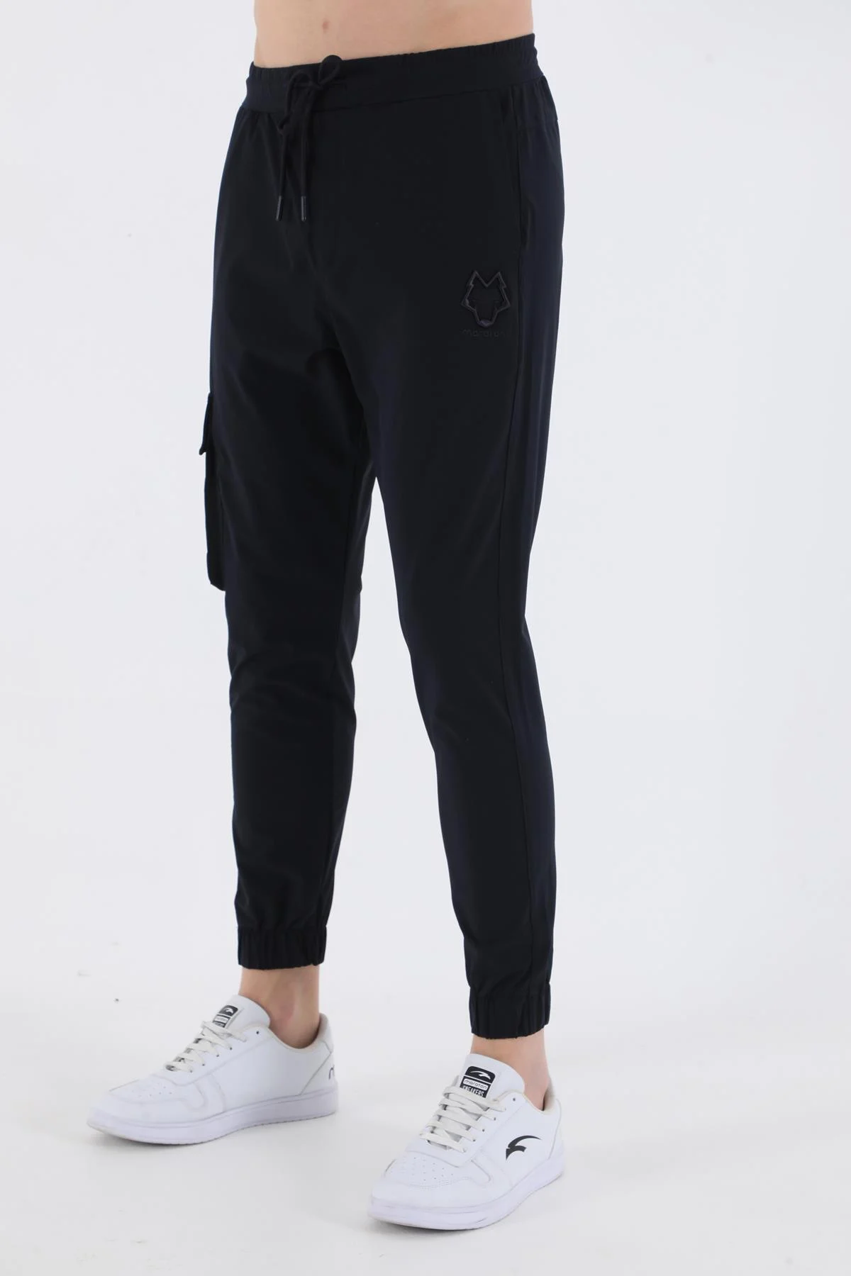 Maraton Regular Erkek Lastik Paça Lacivert Pantolon - 4