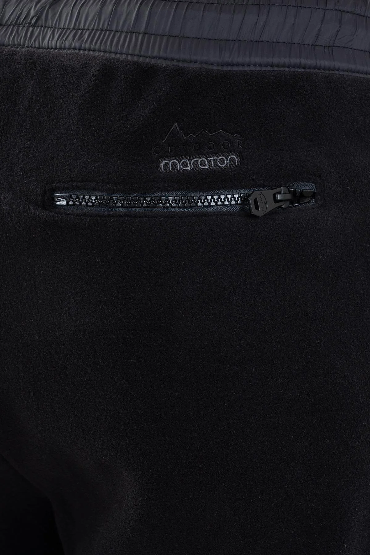 Maraton Regular Erkek Lastik Paça Siyah- Eşofman Altı - 6