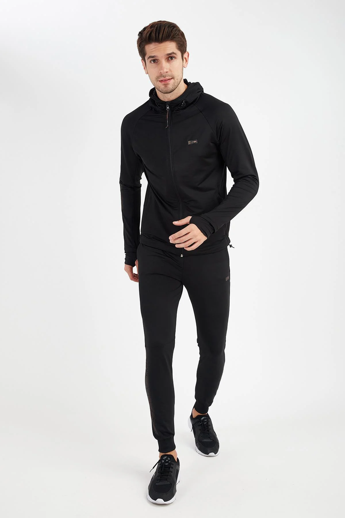 Maraton Regular Erkek Siyah Eşofman Altı - 5