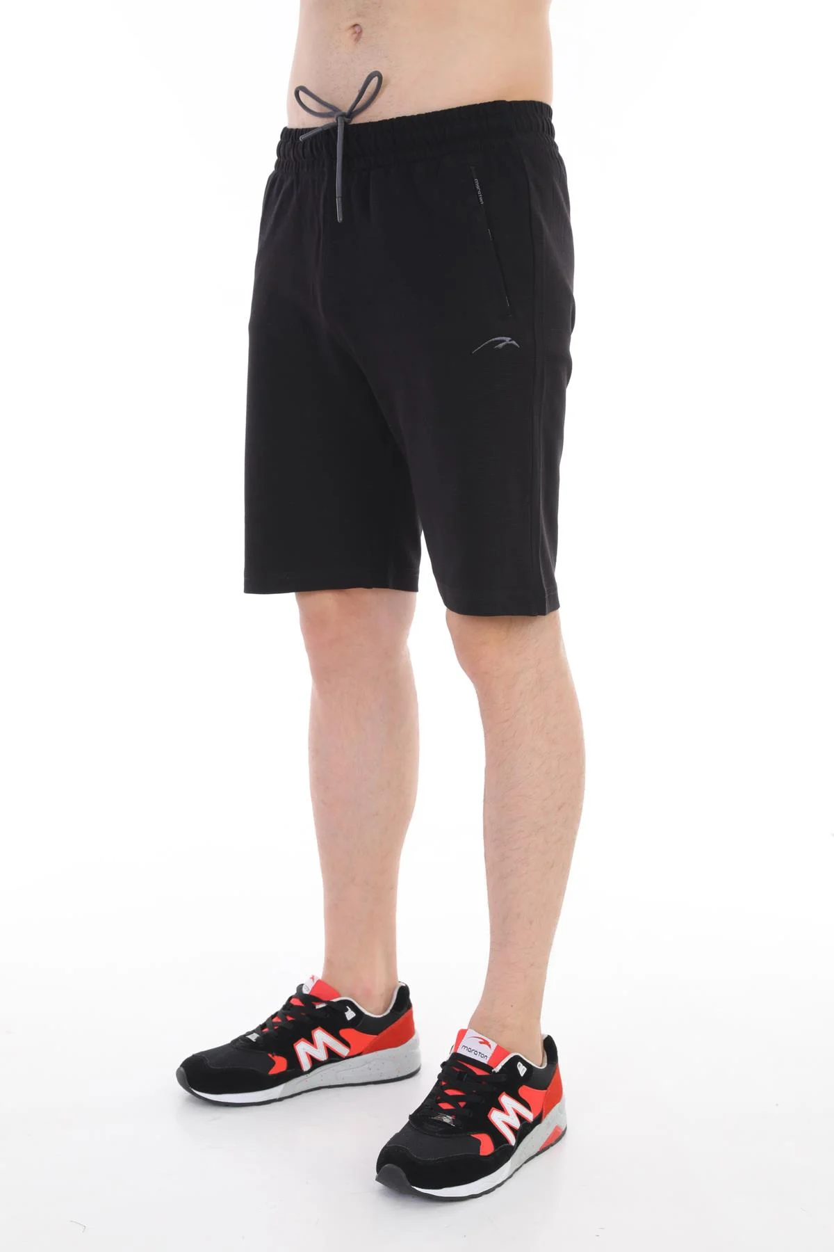 Maraton Regular Erkek Siyah- Şort - 5