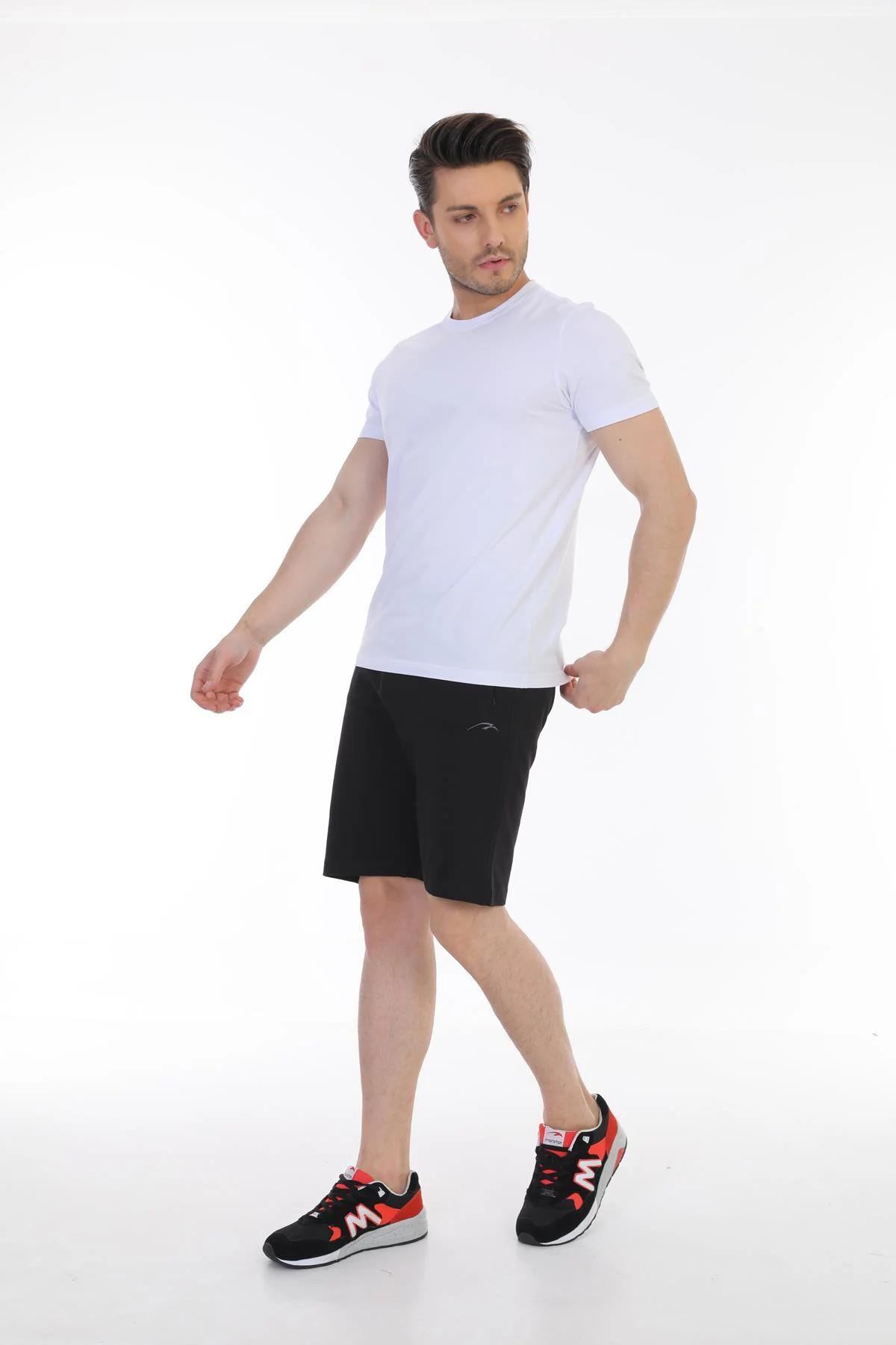 Maraton Regular Erkek Siyah- Şort - 6