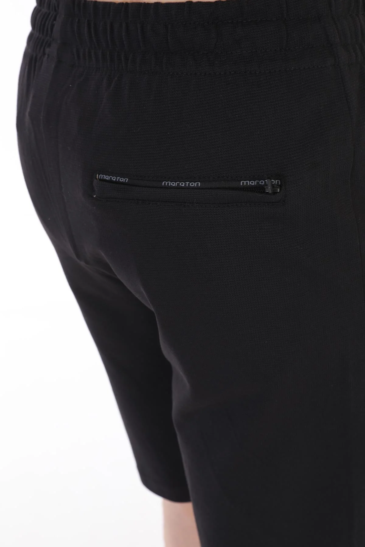 Maraton Regular Erkek Siyah- Şort - 8