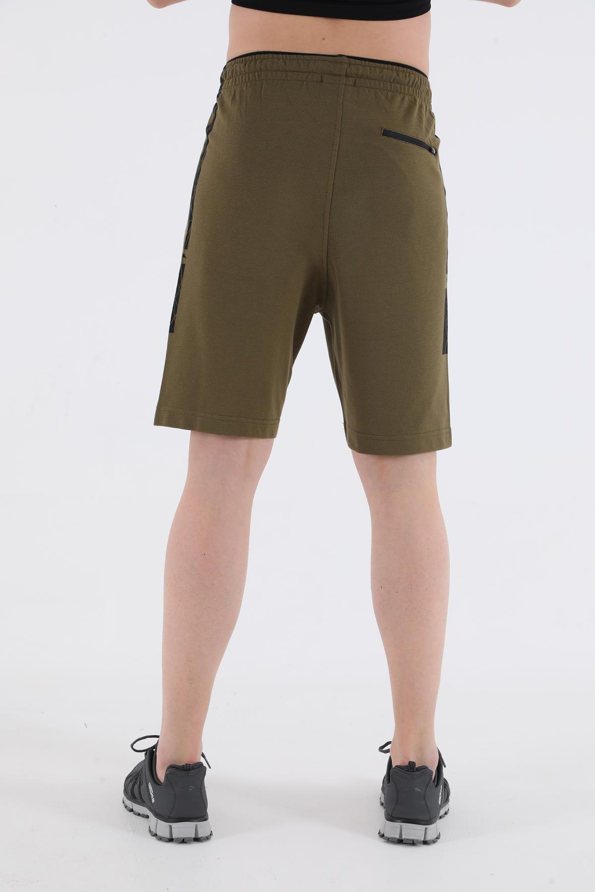 Maraton Regular Erkek Zeytin Şort - 3