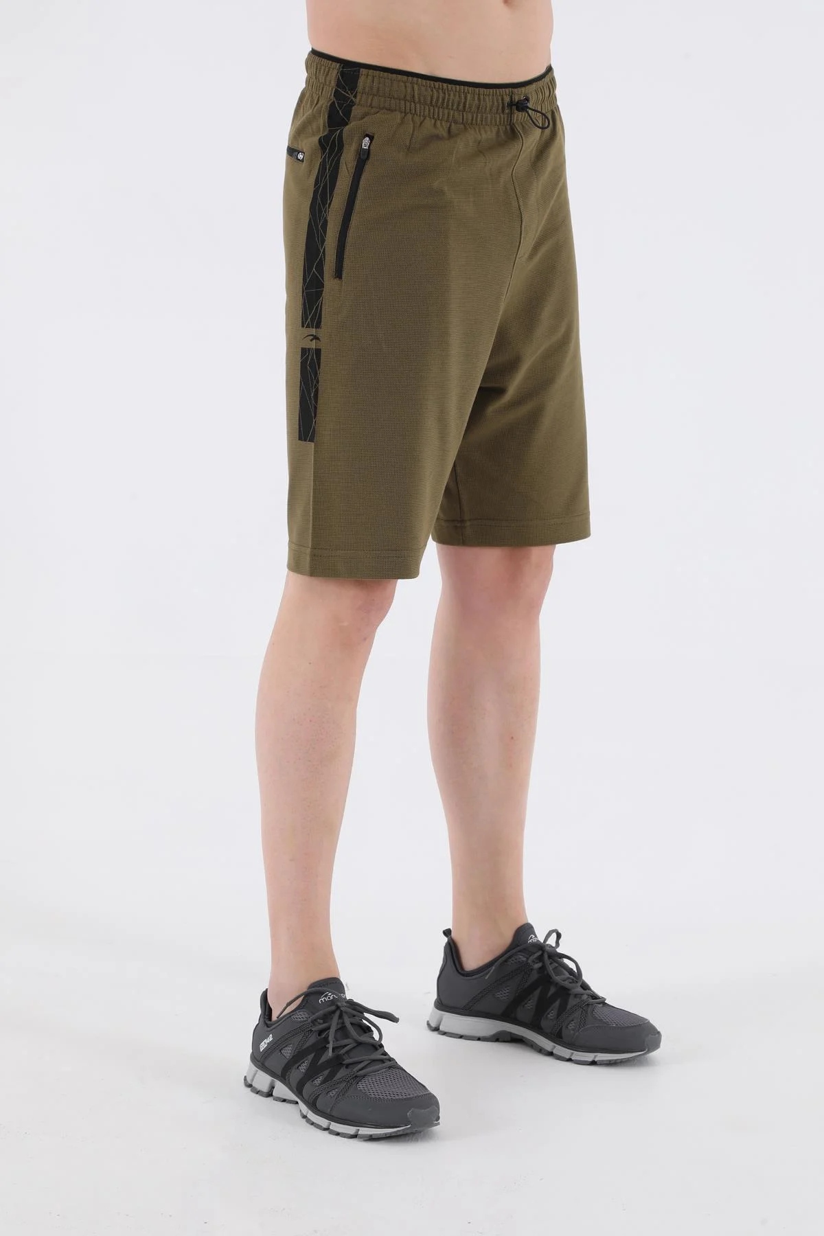 Maraton Regular Erkek Zeytin Şort - 4