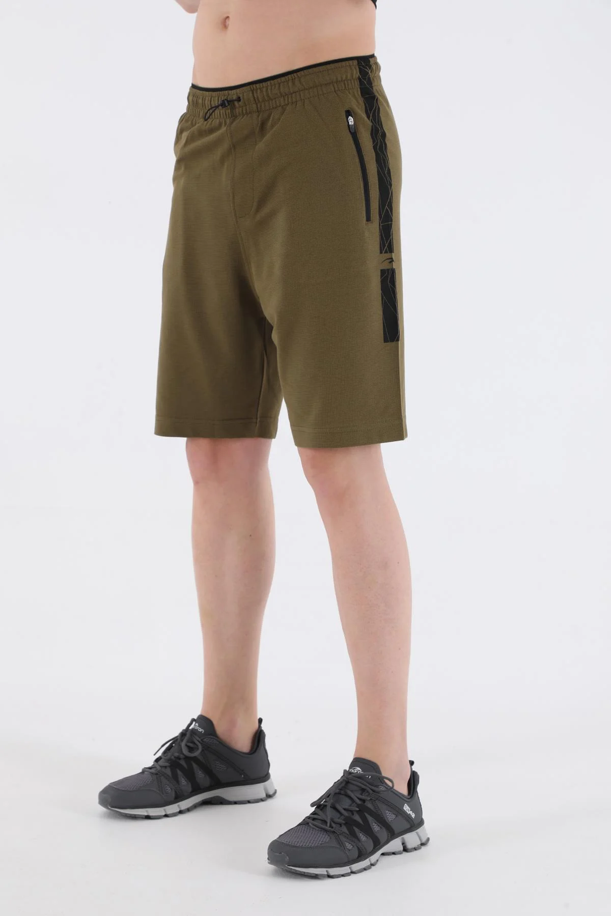 Maraton Regular Erkek Zeytin Şort - 5