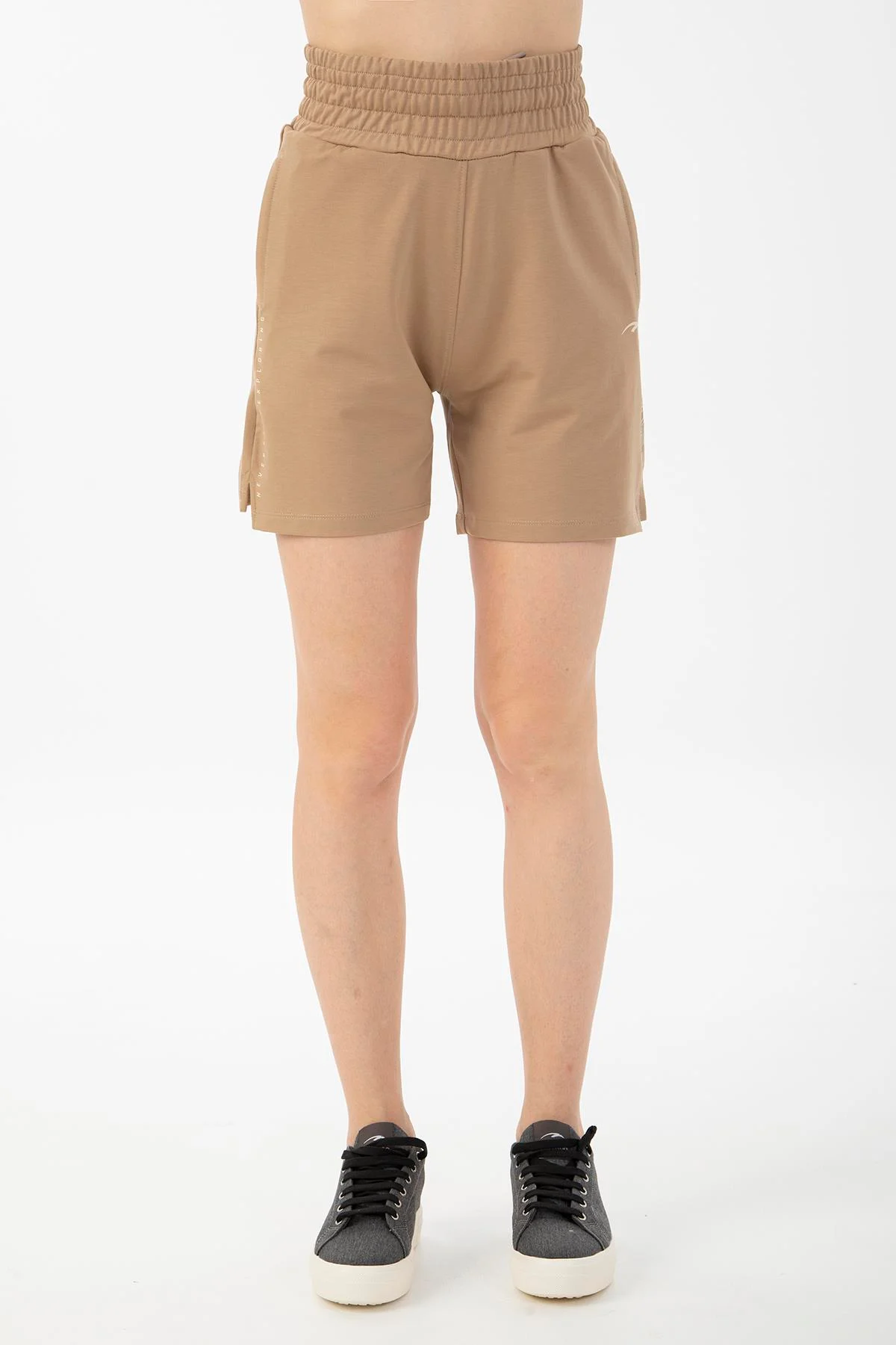 Maraton Regular Kadın Açık Vizon Şort - 4