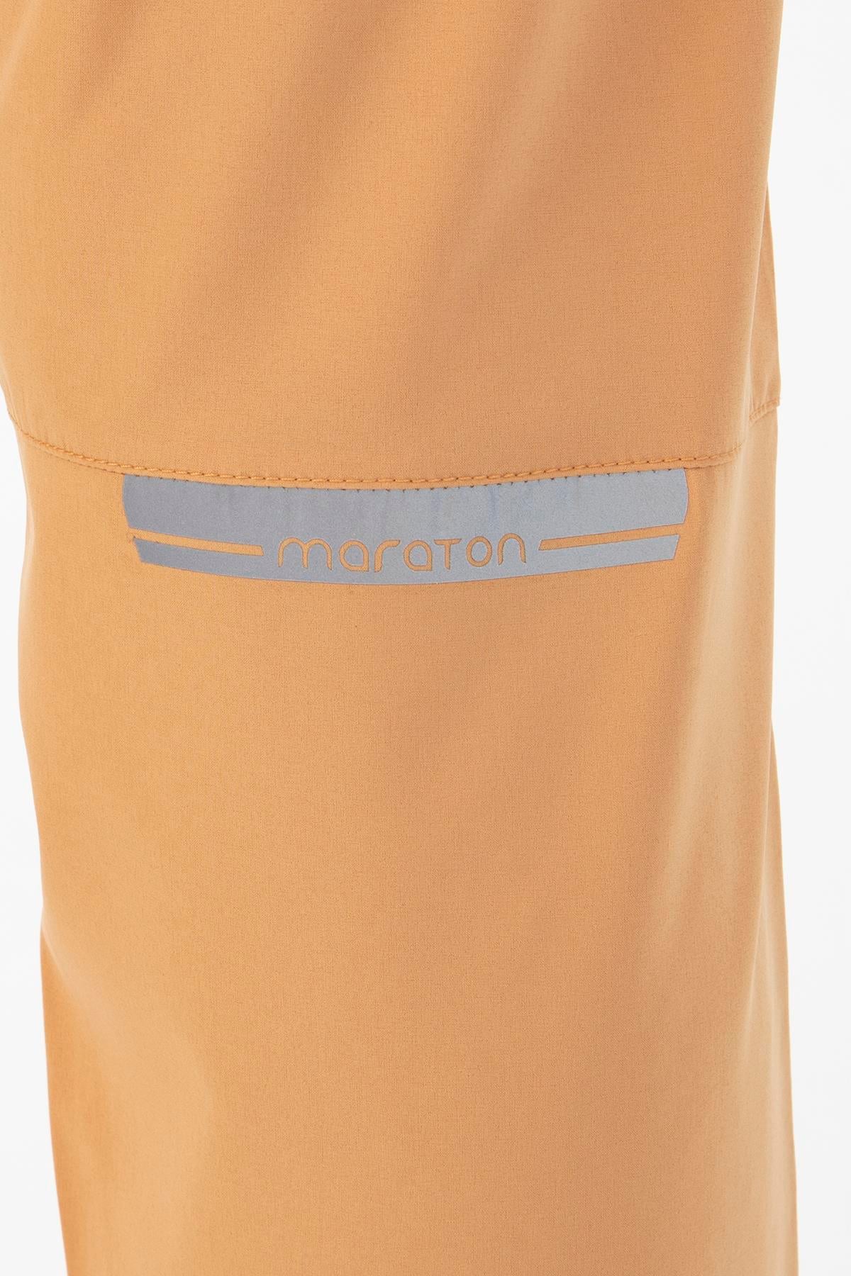 Maraton Regular Kadın Dar Paça Koyu Bej Pantolon - 7