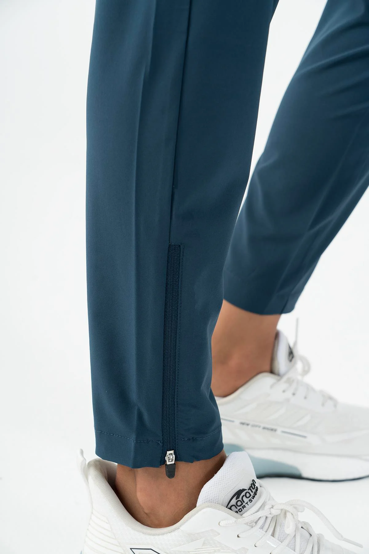 Maraton Regular Kadın Dar Paça Navy Pantolon - 7