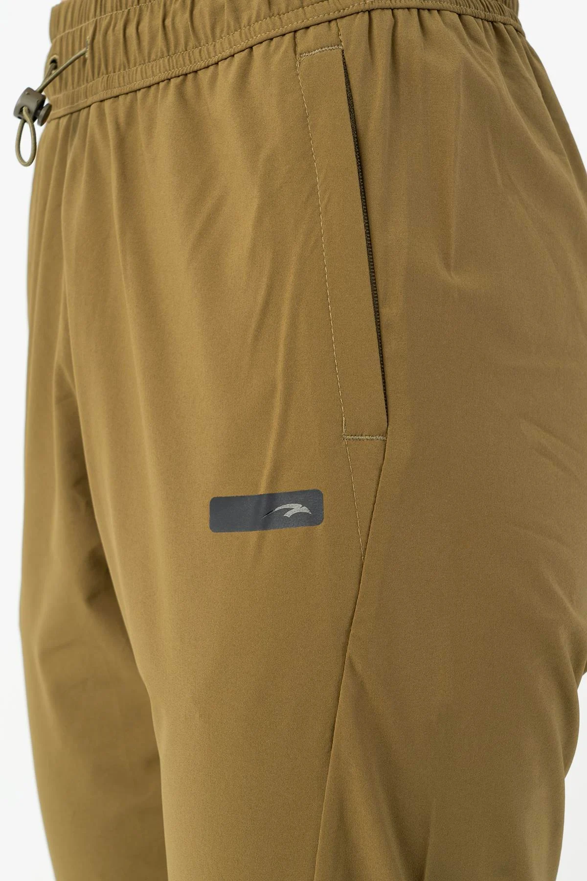 Maraton Regular Kadın Dar Paça Zeytin Pantolon - 5