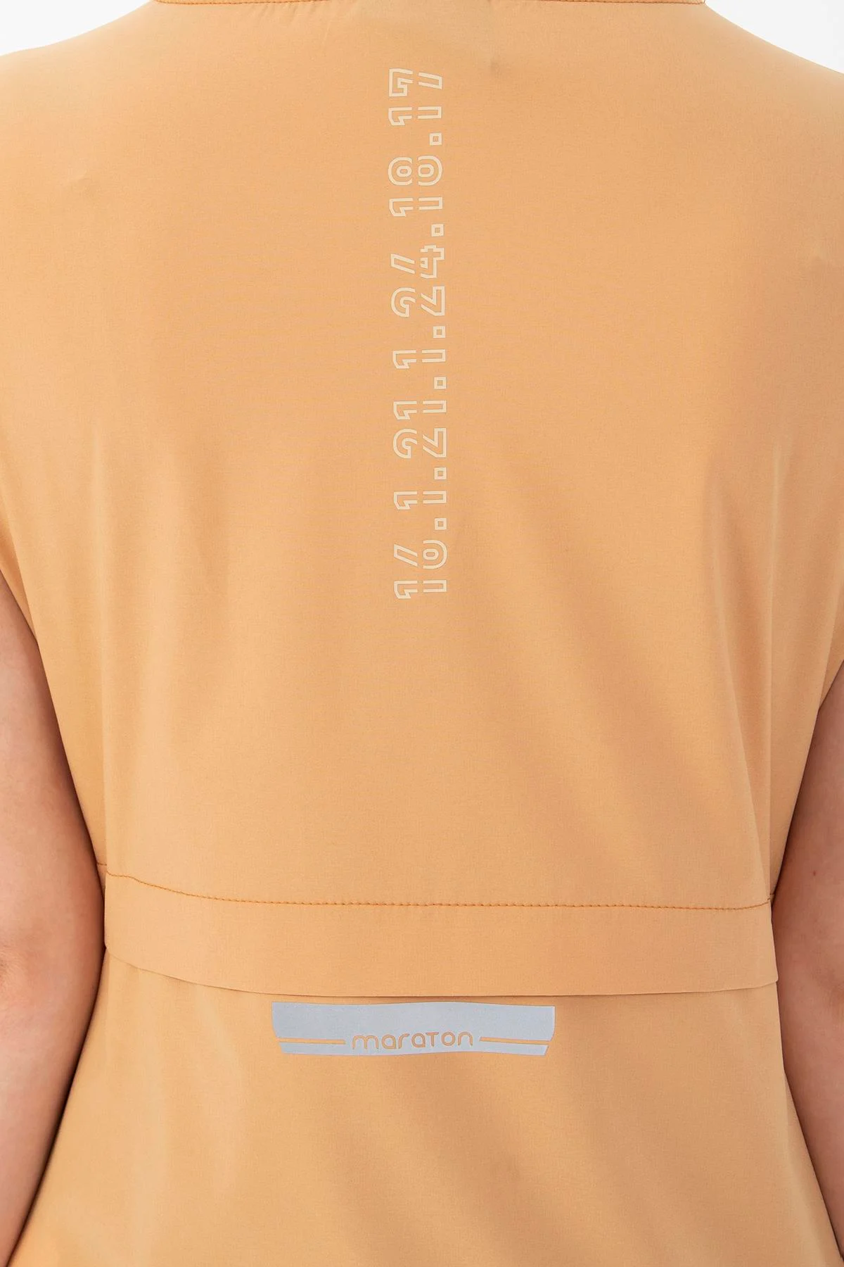 Maraton Regular Kadın Kapüşonlu Koyu Bej T-shirt - 7