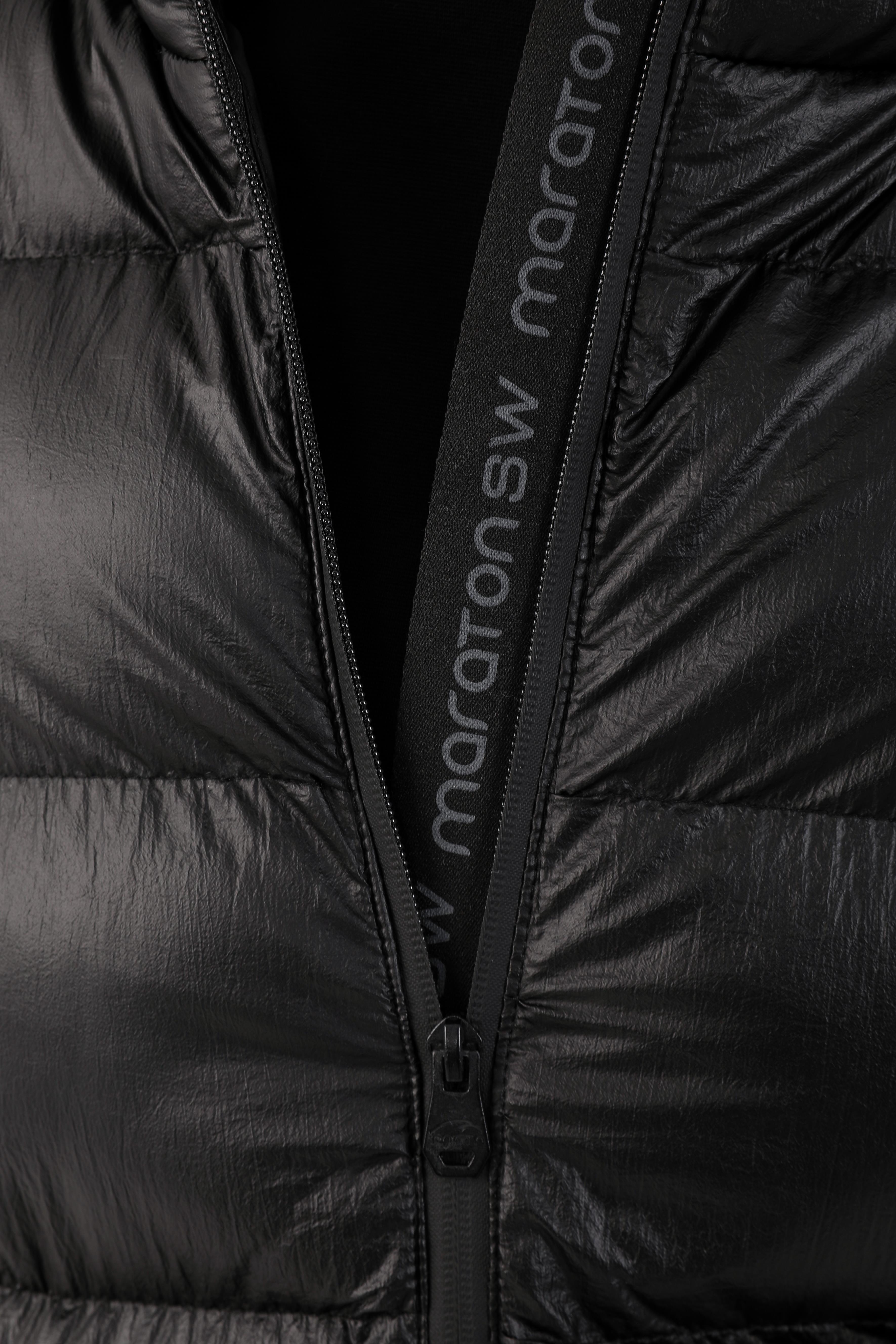 Maraton Regular Kadın Kapüşonlu Siyah Parka - 7