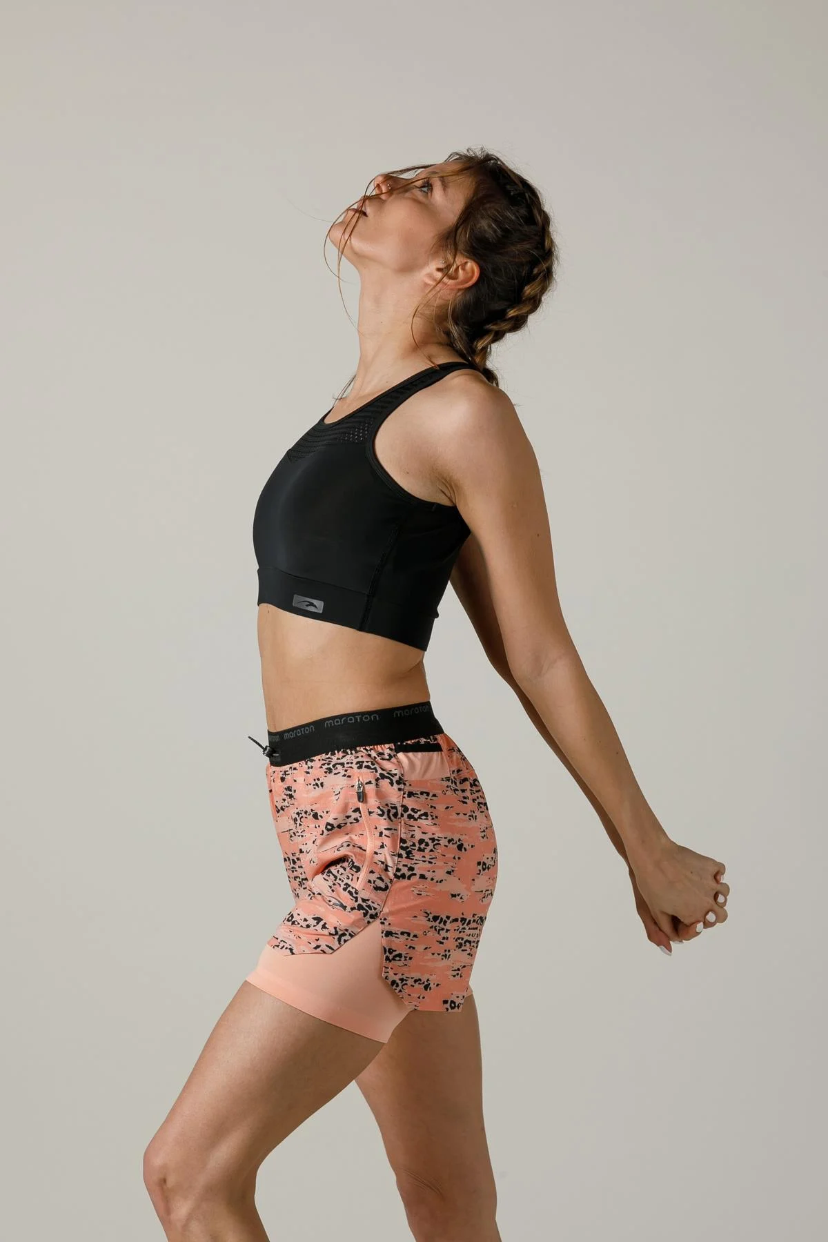 Maraton Regular Kadın Mercan Şort - 4