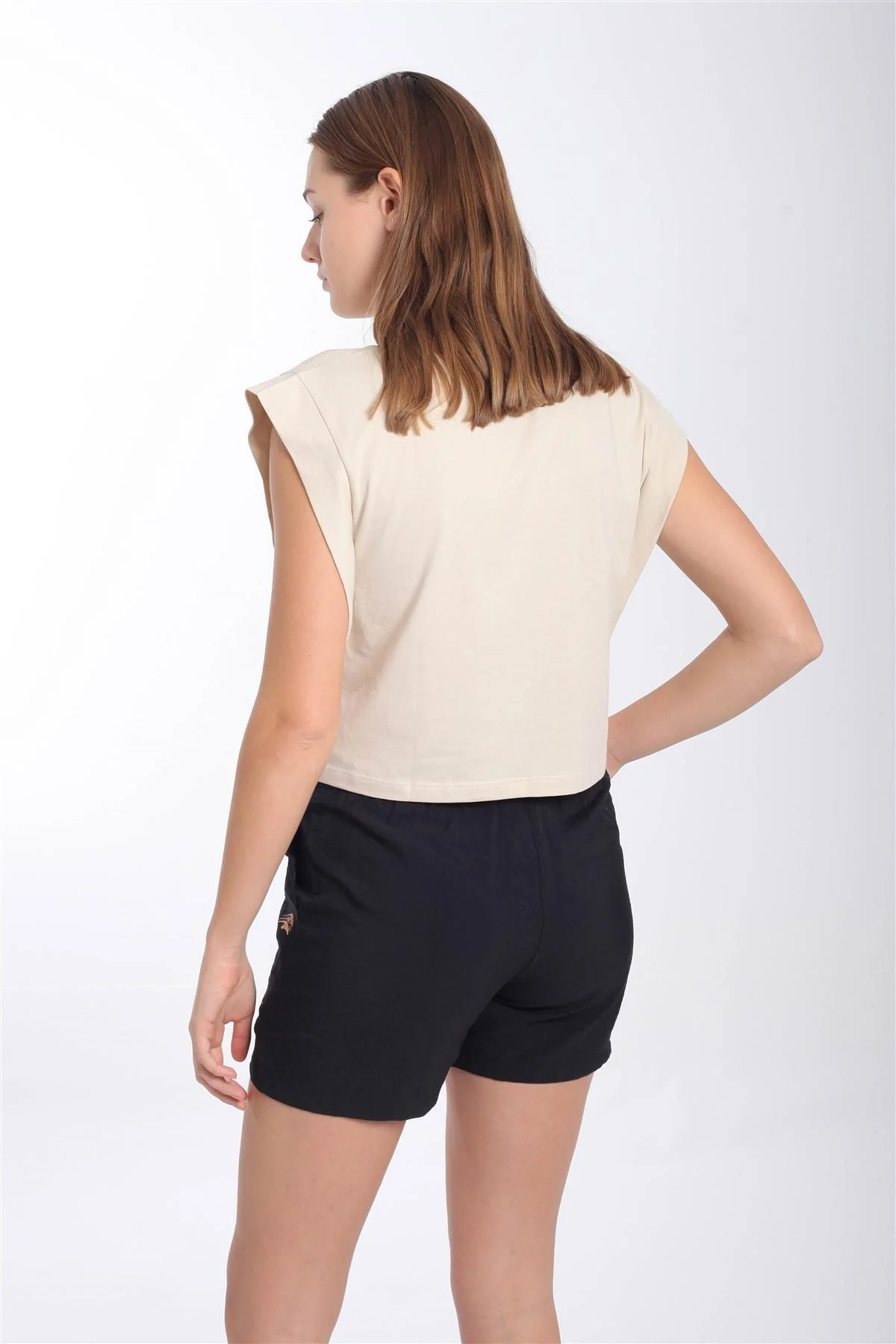Maraton Regular Kadın Siyah Şort - 3