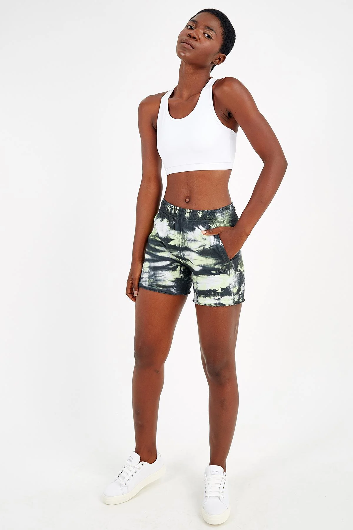 Maraton Regular Kadın Şort Siyah Şort - 5