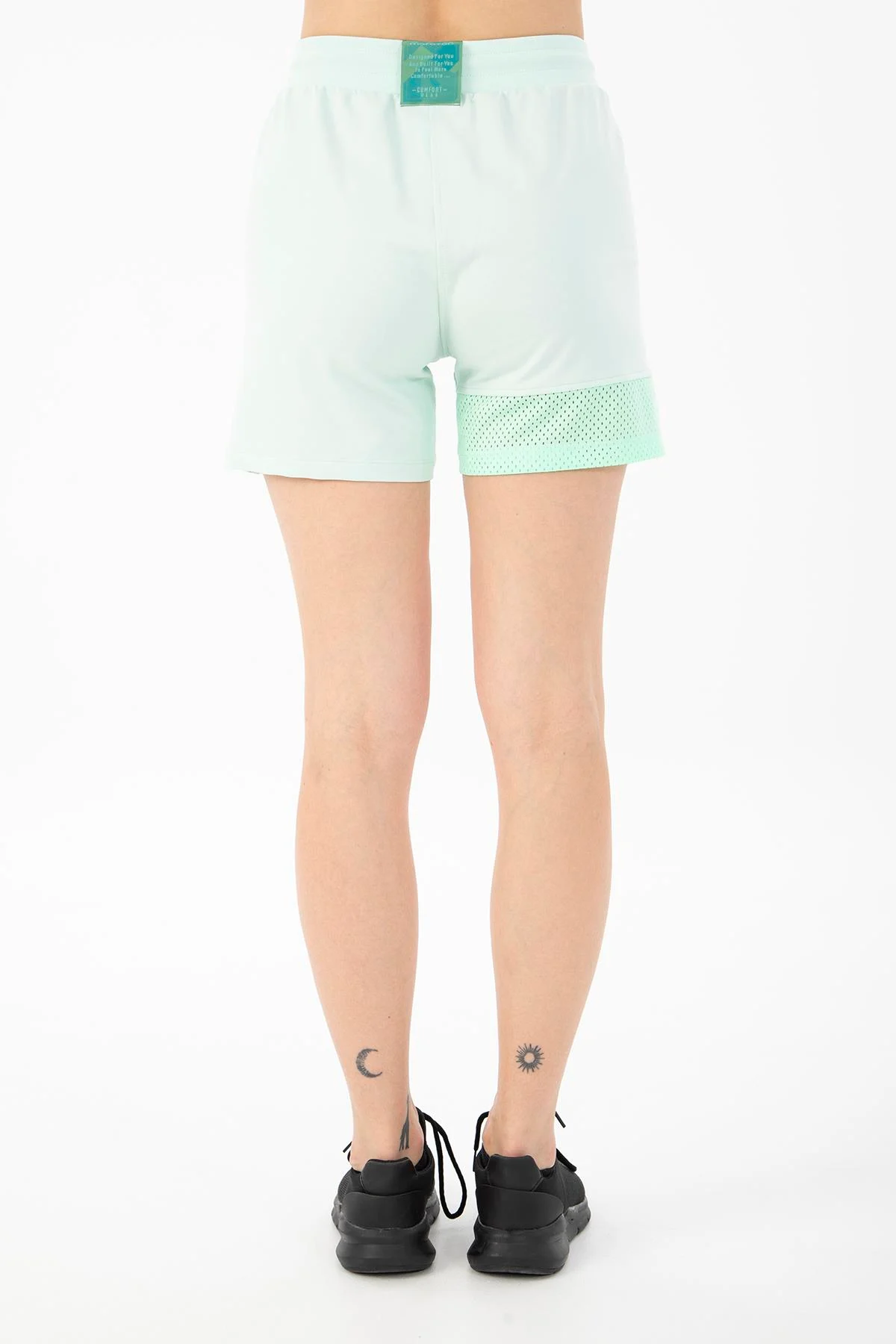 Maraton Regular Kadın Su Yeşili Şort - 3
