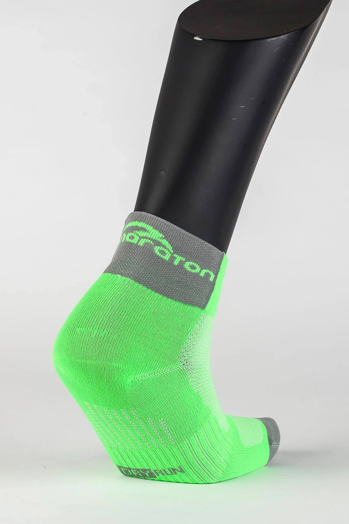 Maraton Regular Unisex Neon Yeşil Çorap - 5