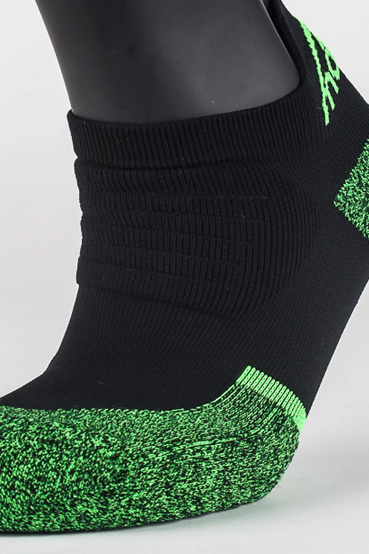 Maraton Regular Unisex Siyah Çorap - 4