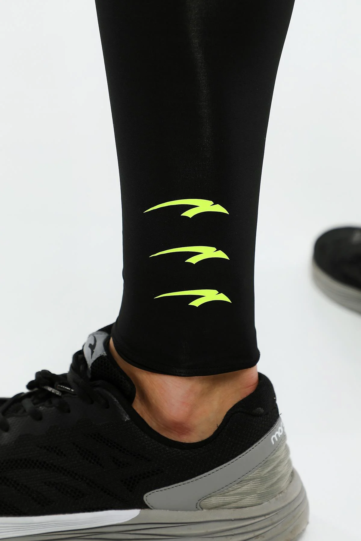 Maraton Running Erkek Siyah-Neonsarı Tayt - 6