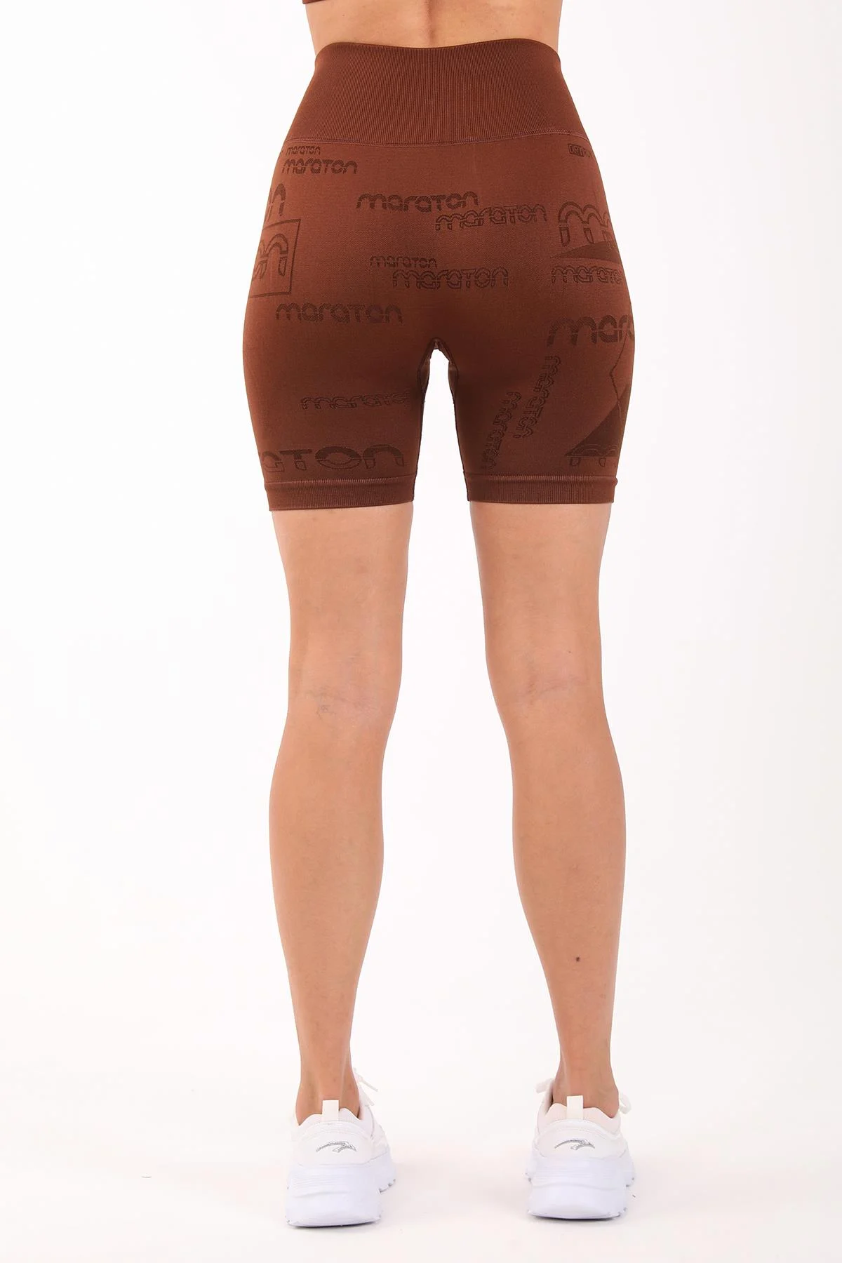Maraton Seamless Kadın Sepya Şort - 3