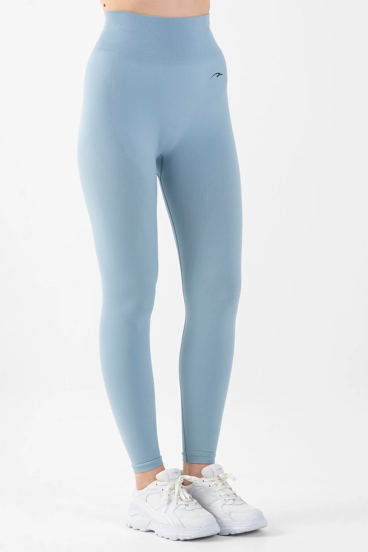 Maraton Seamless Kadın Sislimavi Tayt - 4