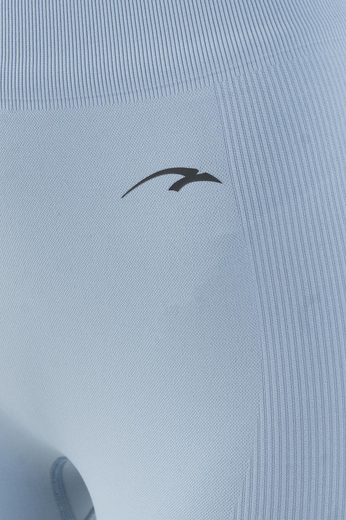 Maraton Seamless Kadın Sislimavi Tayt - 7