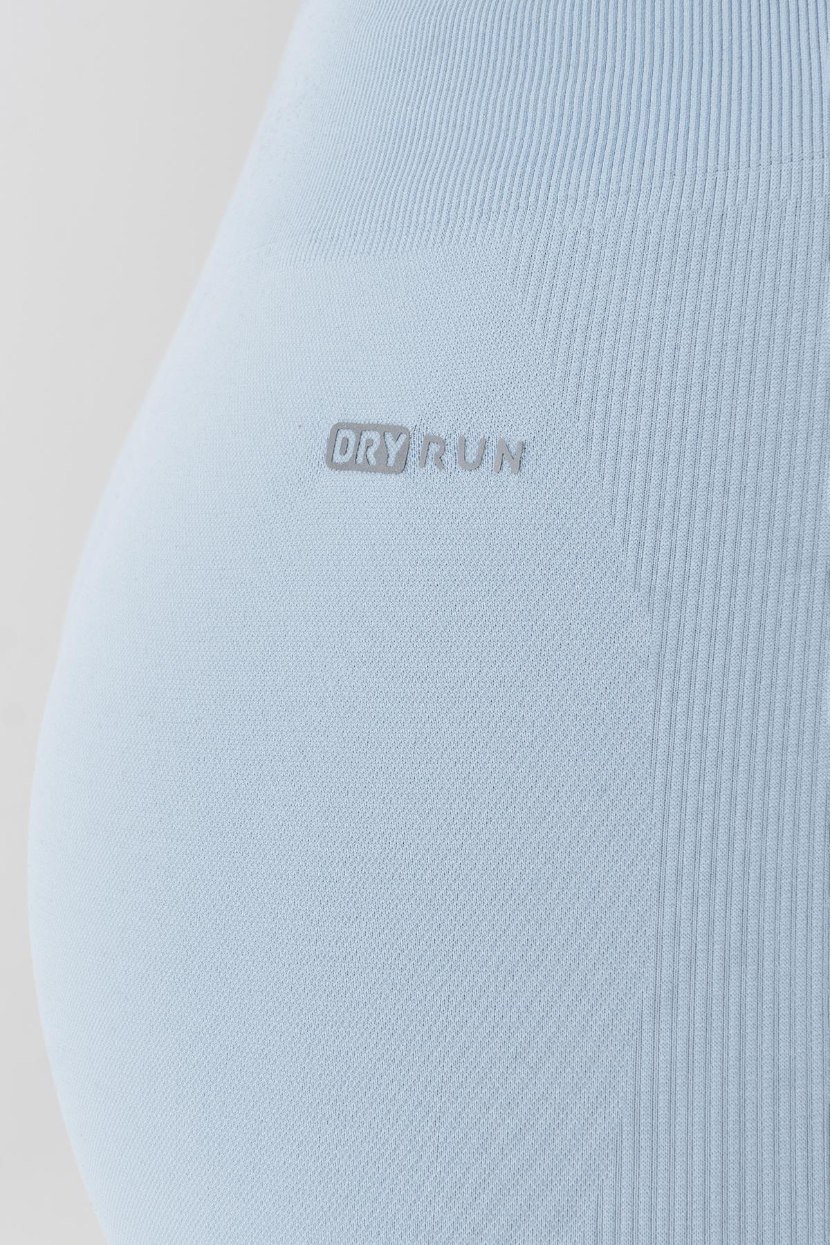 Maraton Seamless Kadın Sislimavi Tayt - 8