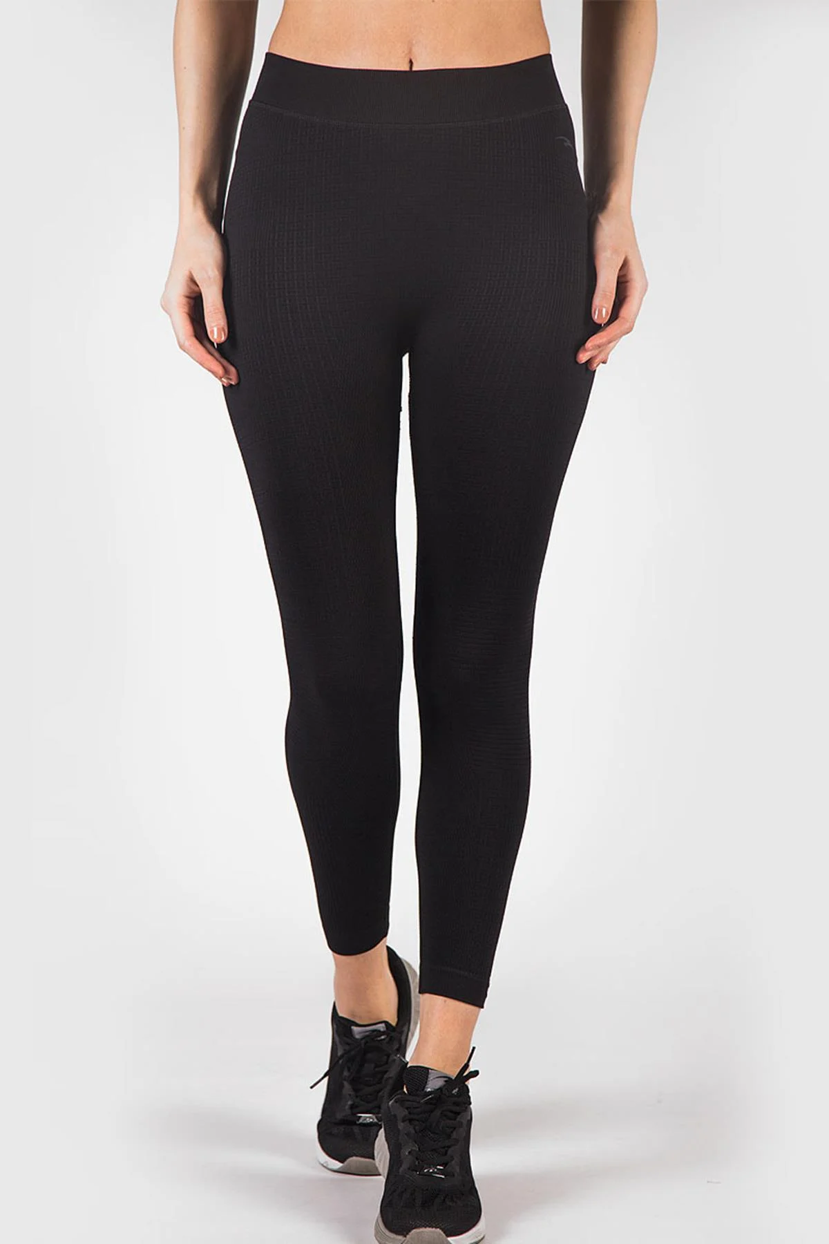 Maraton Seamless Kadın Siyah- Tayt