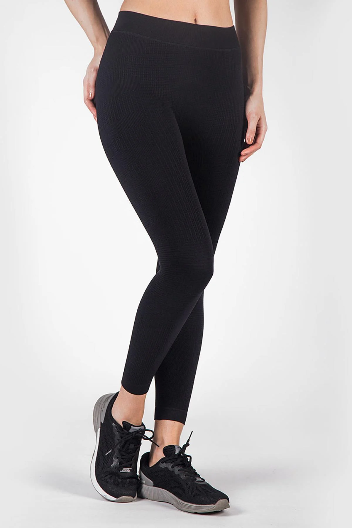 Maraton Seamless Kadın Siyah- Tayt - 4