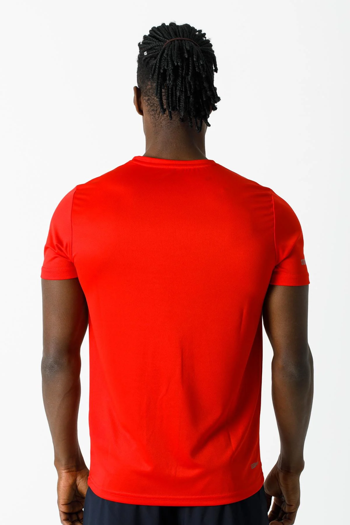 Maraton SlimFit Erkek Bisiklet Yaka Kırmızı T-shirt - 6