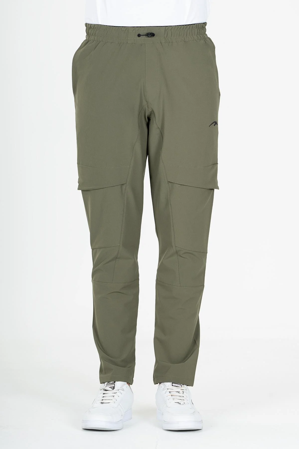 Maraton SlimFit Erkek Dar Paça Açık Haki- Eşofman Altı