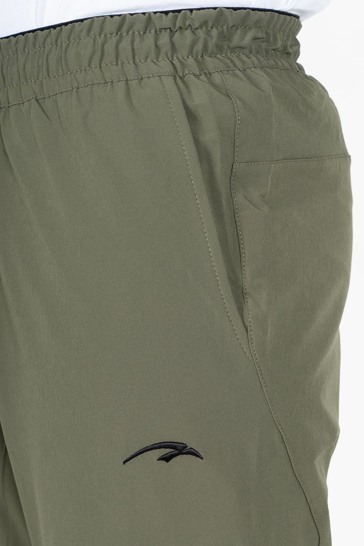 Maraton SlimFit Erkek Dar Paça Açık Haki- Eşofman Altı - 5