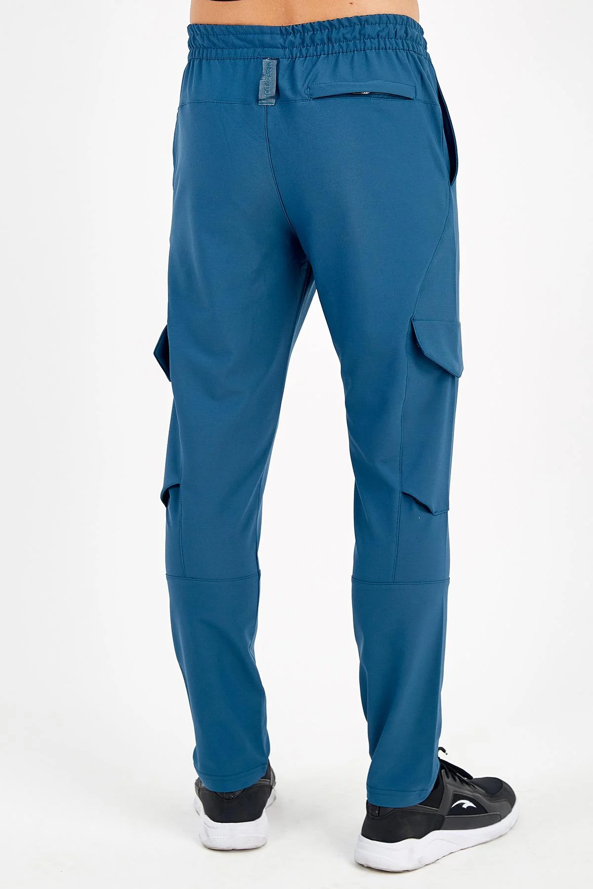 Maraton SlimFit Erkek Dar Paça Petrol Eşofman Altı - 3