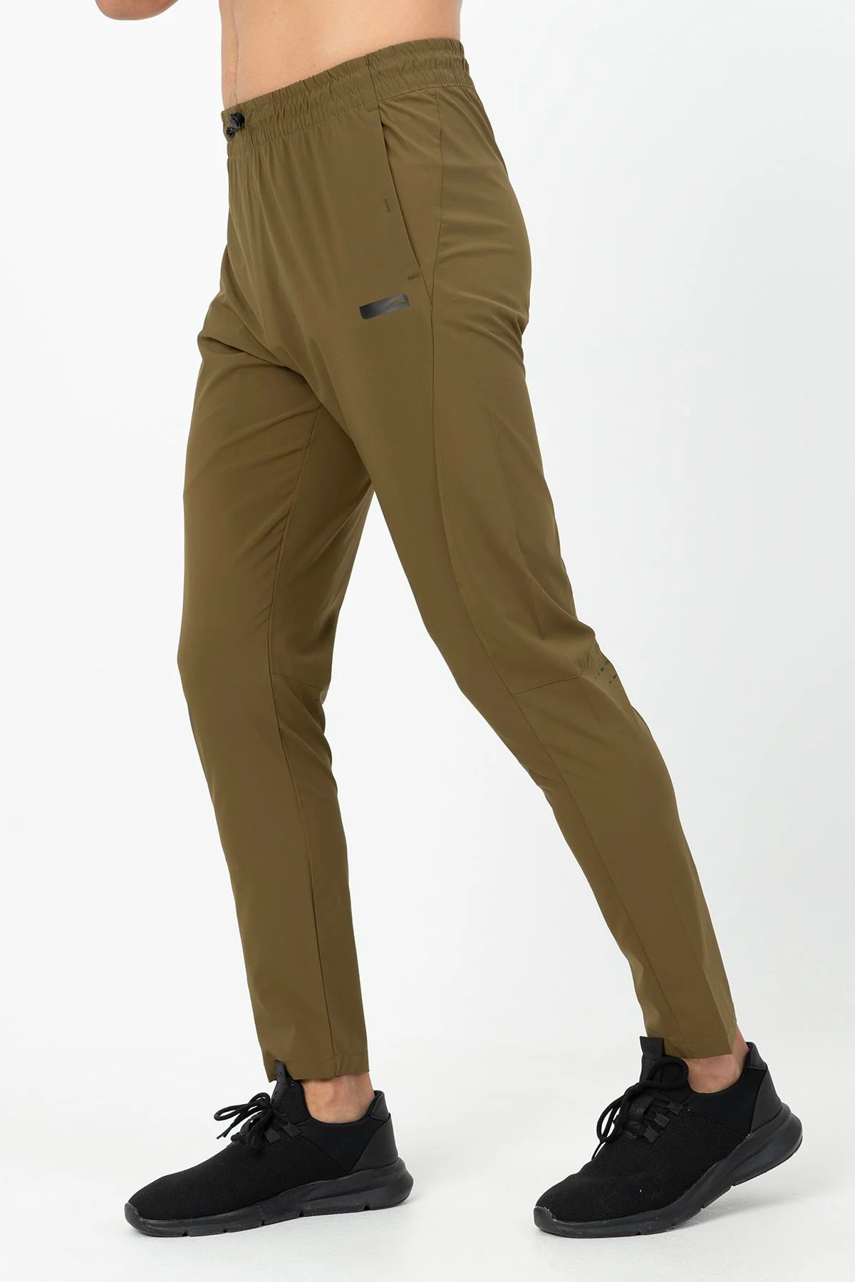 Maraton SlimFit Erkek Zeytin Eşofman Altı - 5