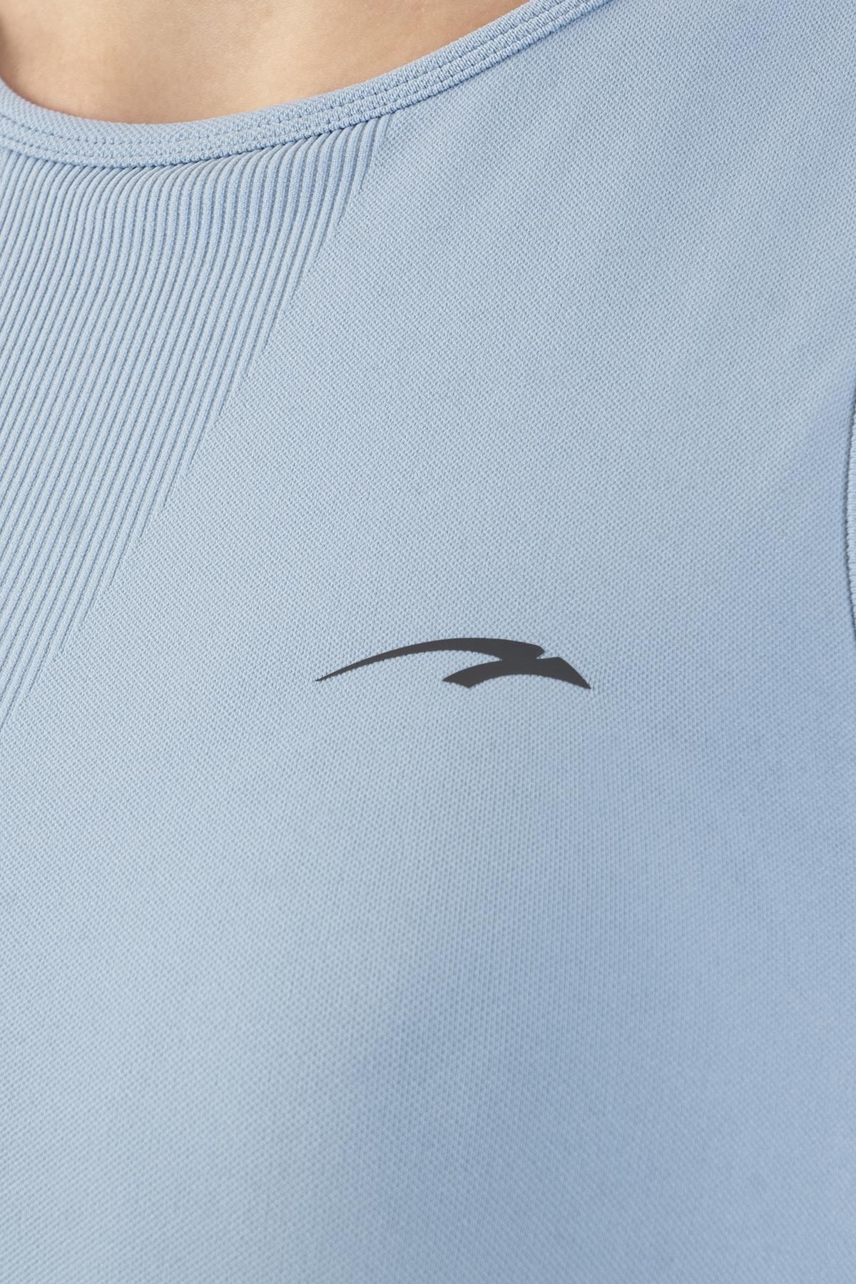 Maraton SlimFit Kadın Atlet Yaka Sislimavi Bra - 7