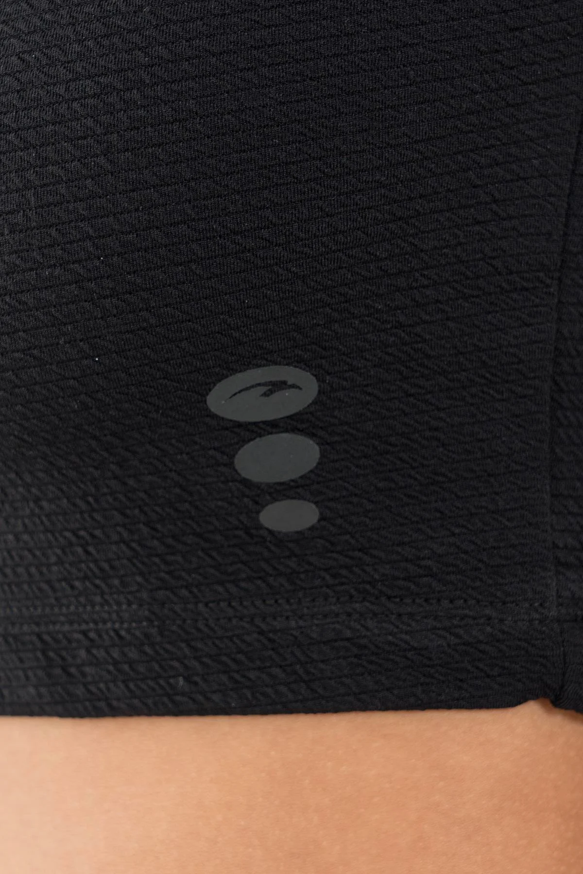 Maraton SlimFit Kadın Balıkçı Yaka Siyah- Crop Top - 6