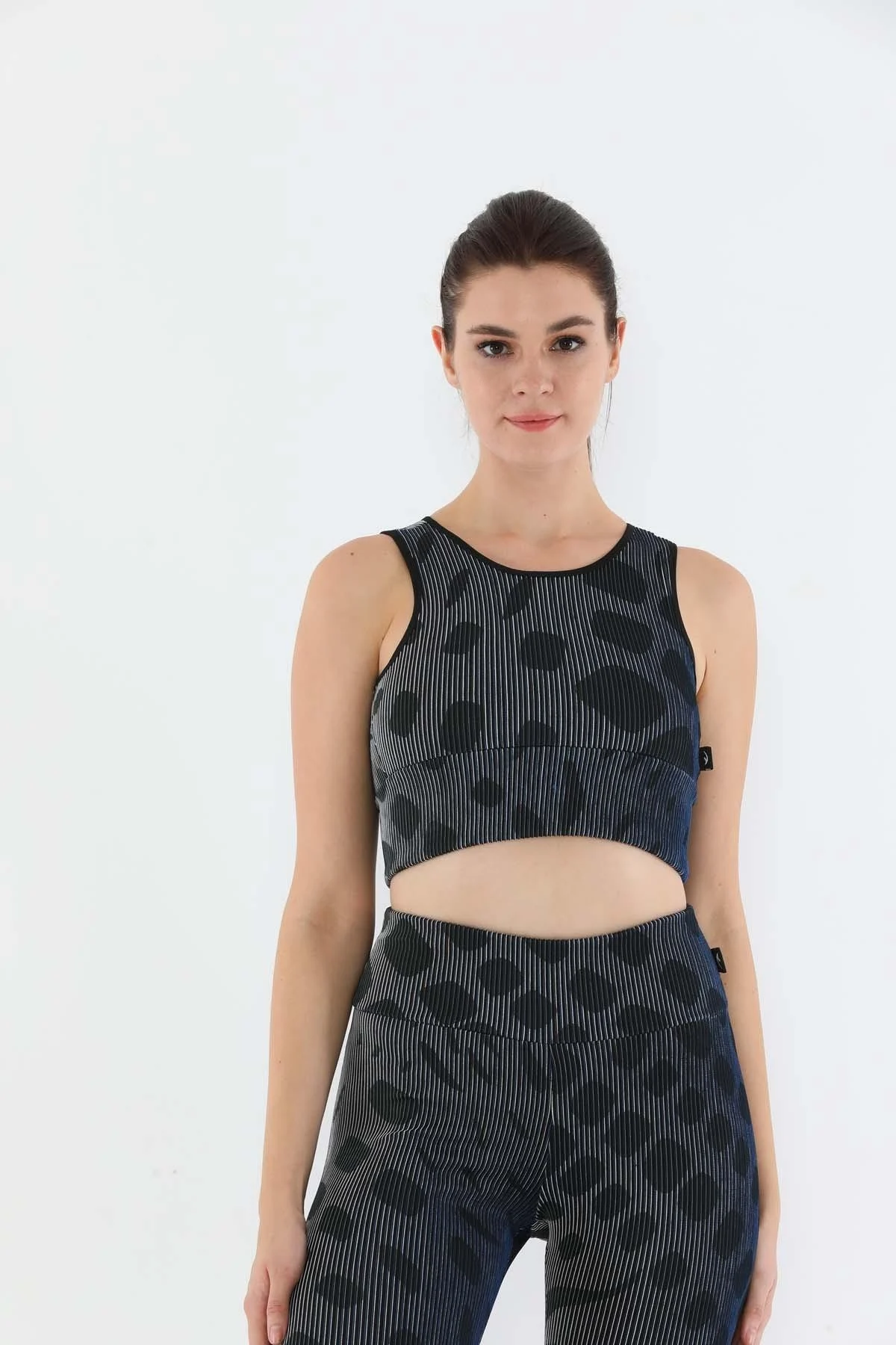 Maraton SlimFit Kadın Bisiklet Yaka Saks Bra