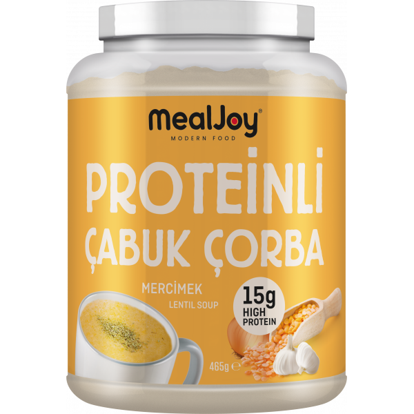 Mealjoy Proteinli Çabuk Çorba Mercimek  465 gr