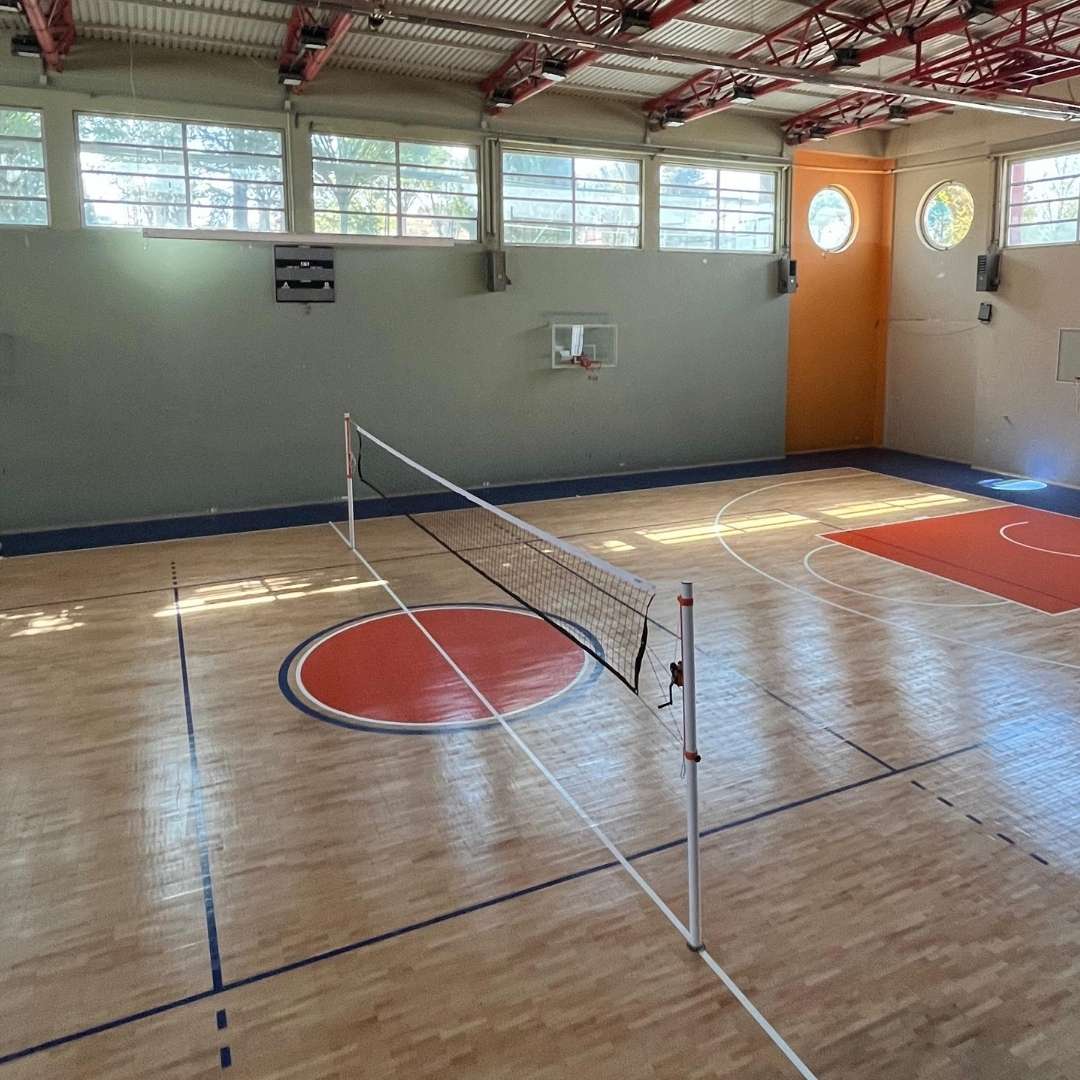 METAL VOLEYBOL DİREĞİ KRİKOLU SİSTEM CVL-006 - 5