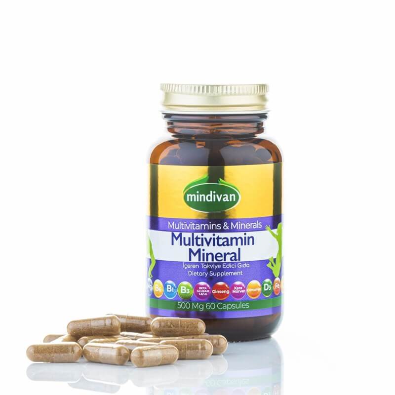 Mindivan Multivitamin ve Mineral 60 Kapsül - 2