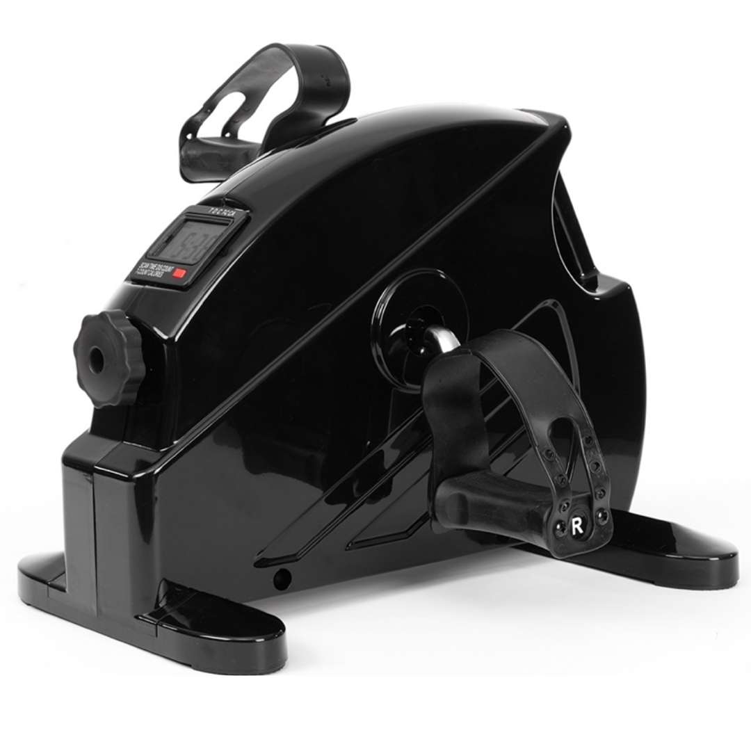 Mini Dijital Göstergeli Kondisyon Bisikleti Siyah - Ayarlanabilir Pedal Direnci - 3