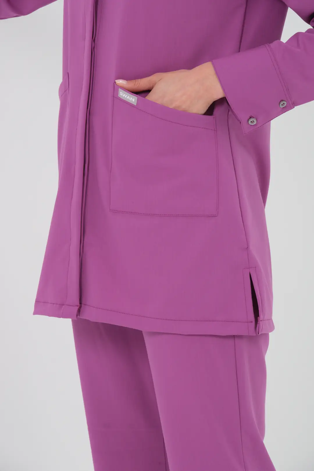 MOR- EBE  ÜNİFORMA TESETTÜR ÜST ÜNİFORMA (ELIT) - 5