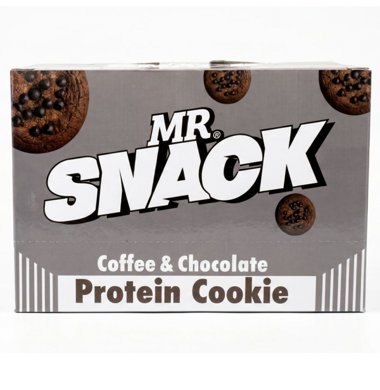 Mr. Snack Protein Cookie Coffee & Chocolate 10 Adet x 50 gram - 2