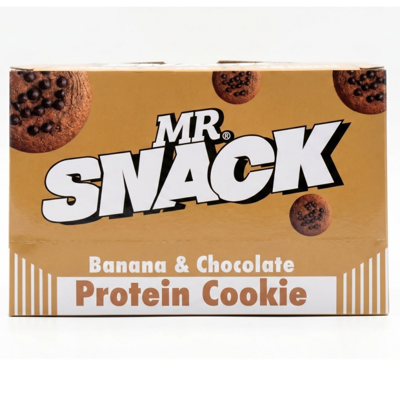 Mr. Snack Protein Cookie Banana & Chocolate 10 Adet x 50 gram - 2