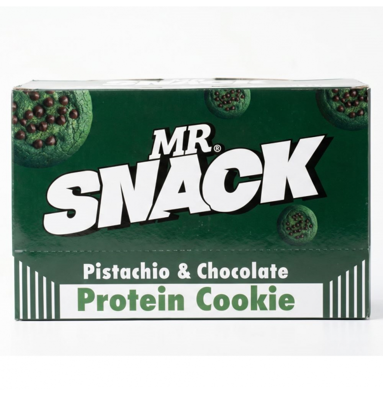Mr. Snack Protein Cookie Pistachio & Chocolate 10 Adet x 50 gram - 2