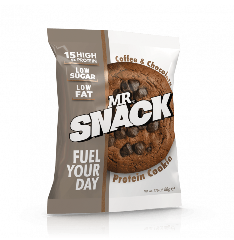 Mr. Snack Protein Cookie Coffee & Chocolate 50 gram