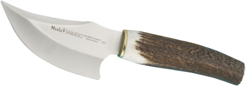 Muela Sabueso 11cm Bıçak, Geyik Boynuzu Sap