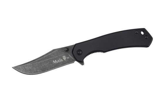 Muela Vibora Siyah Micarta Saplı Karbon Çakı